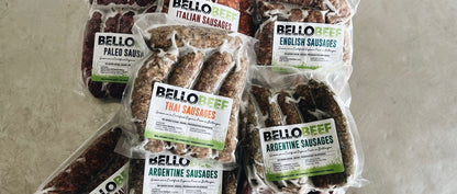 "BIG Sausage" Bello Beef Box 9kg-Levenvale Farm