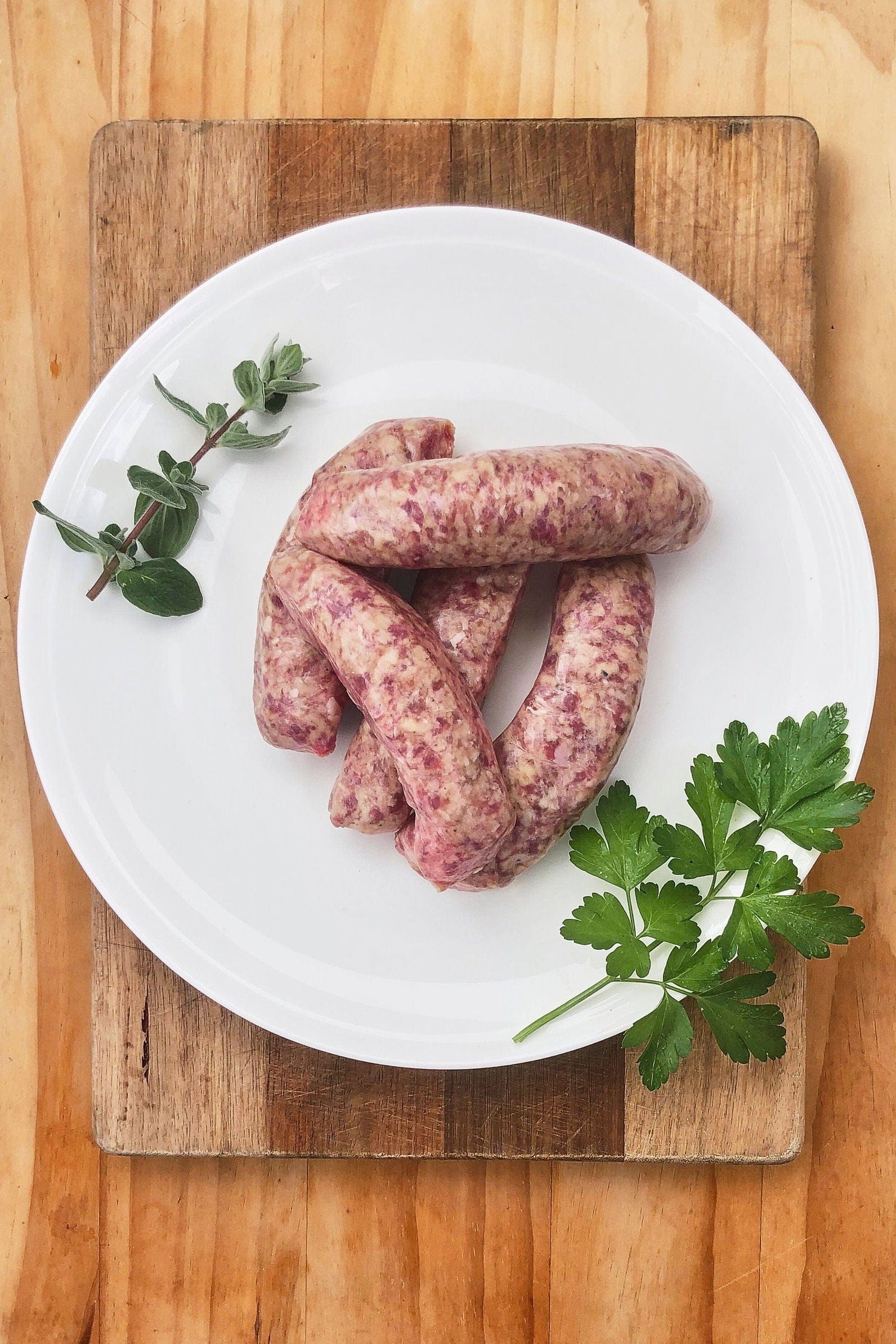 Organic Beef Sausage (Thai)-Levenvale Farm